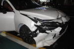 男疑吸毒駕車連撞四機車   警方唾液毒品初篩呈陽性