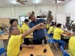 「綠色創藝生活」活動　30位長輩體驗松果遇上漂流木打造自然療癒小物