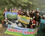 林業保育署臺中分署國家森林志工守護橫嶺山 用行動實踐無痕山林