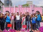 國民黨台中市議員張廖乃綸競選服務處成立大會　台中市長盧秀燕喊：西屯選情緊繃，張廖乃綸很危險