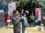 民進黨台中市議員鄭功進攜手表嫂曾秀珠成立東區振興里聯合競選總部　「共好服務」盼讓振興里更有活力、更安全
