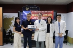 臺中朝富扶輪社捐贈手持式眼壓計 中山附醫深入山城偏鄉守護視力健康