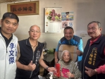 外埔區公所重陽送暖賀百歲　慰訪水美里102歲李蘇芽在女士
