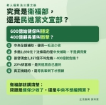 吳宗憲委員表示：究竟是衛福部.還是民進黨的文宣部？