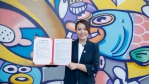 高虹安率先簽署承諾書！戮力打造兒少友善與心理健康的安居竹市