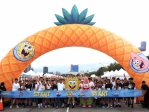 海綿寶寶路跑台中歡樂登場！逾4000人齊聚中央球場　大型氣球成打卡亮點