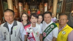 陳亭妃偕第九屆議員候選人掃街拜票